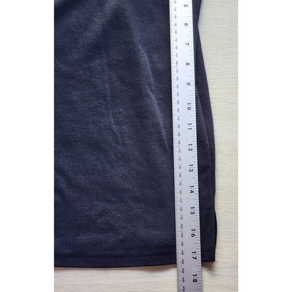 Top/Blouse-Quacker Factory-Black-Gold Studs-Round Neck-3/4 Sleeves-Size XL - Picture 10 of 11